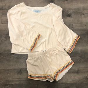 Judith March matching embroidered set